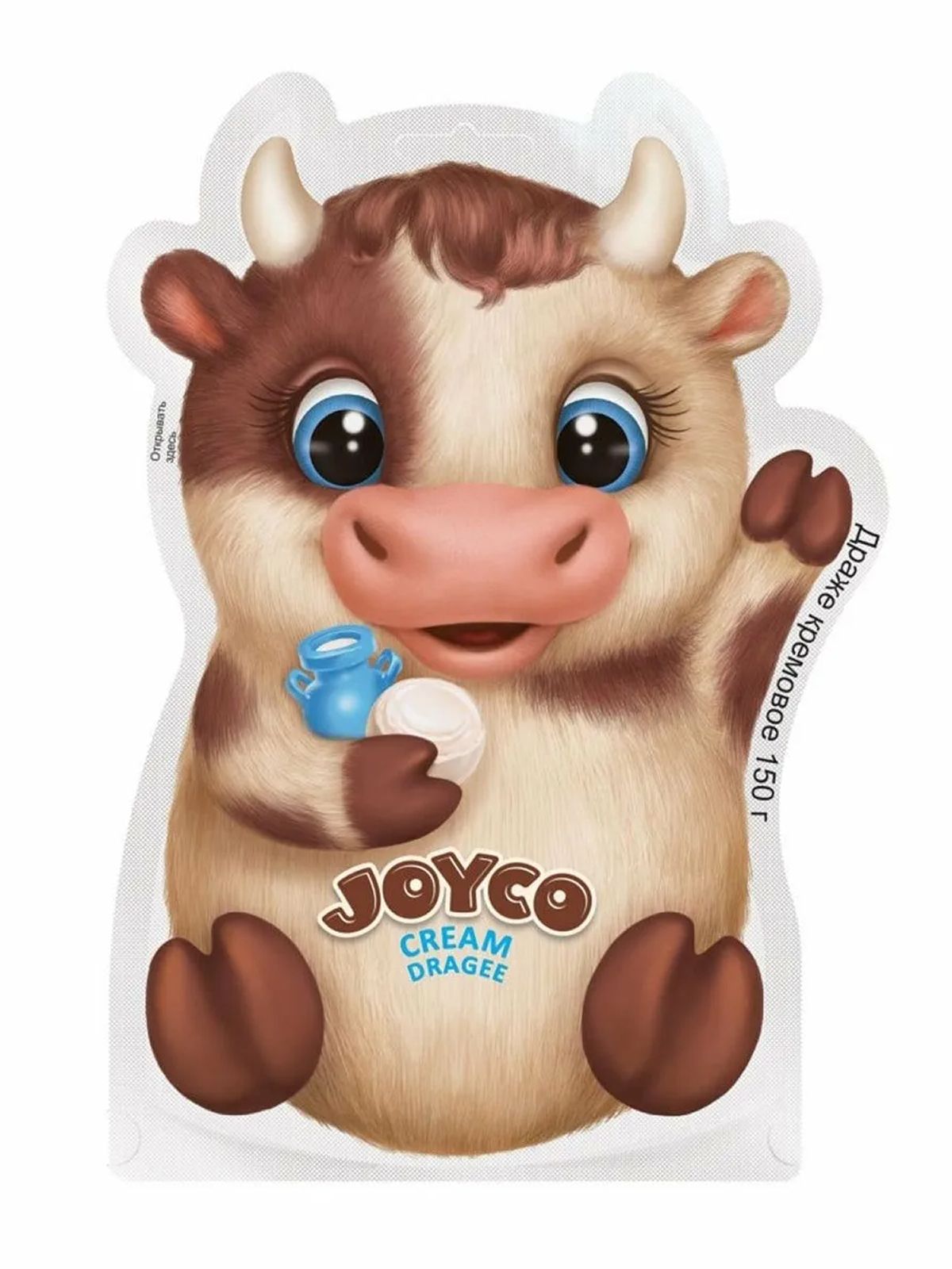 Драже JOYCO "Коровка" с кремовой начинкой 50г. /50/